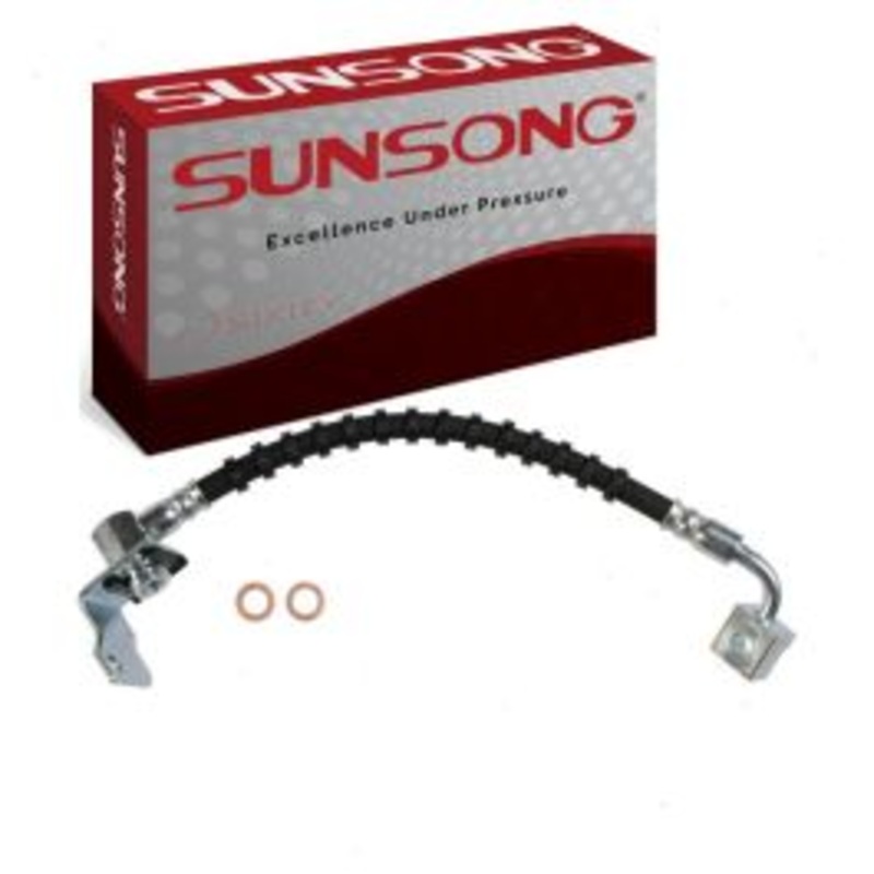 Sunsong Front Right Brake Hydraulic Hose for 1998-2011 Ford Ranger 2.3L 2.5L 3.0L 4.0L L4 V6