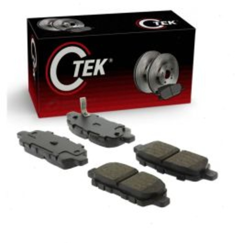Centric CTEK Rear Disc Brake Pad Set for 2012-2013 INFINITI M35h