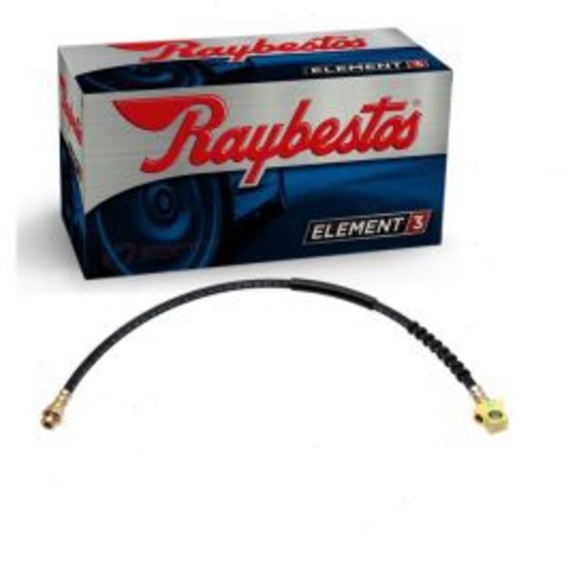 Raybestos Element3 Rear Center Brake Hydraulic Hose for 1986-1989 Dodge D100