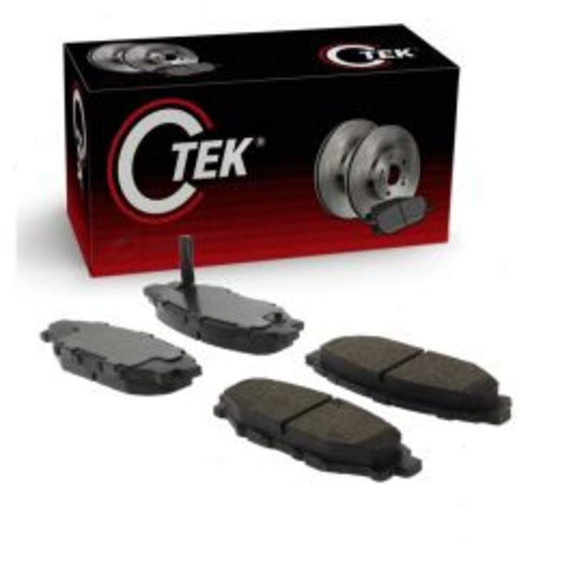 Centric CTEK Rear Disc Brake Pad Set for 2009-2018 Subaru Forester 2.5L H4