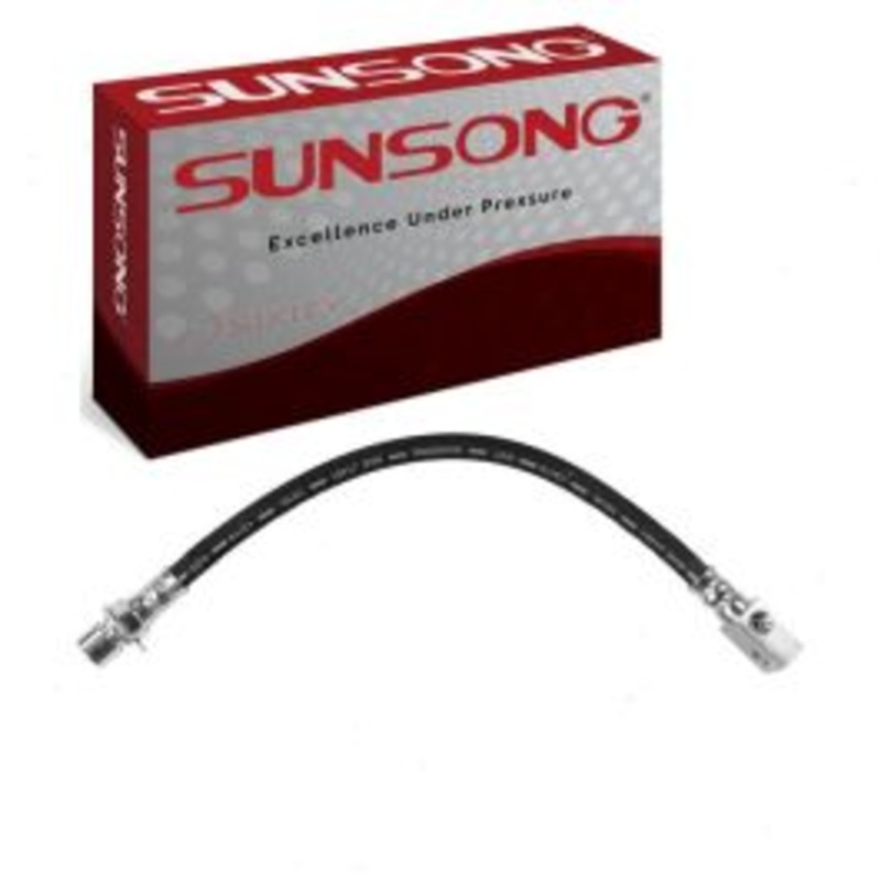 Sunsong Rear Center Brake Hydraulic Hose for 1974-1978 Pontiac Grand Safari