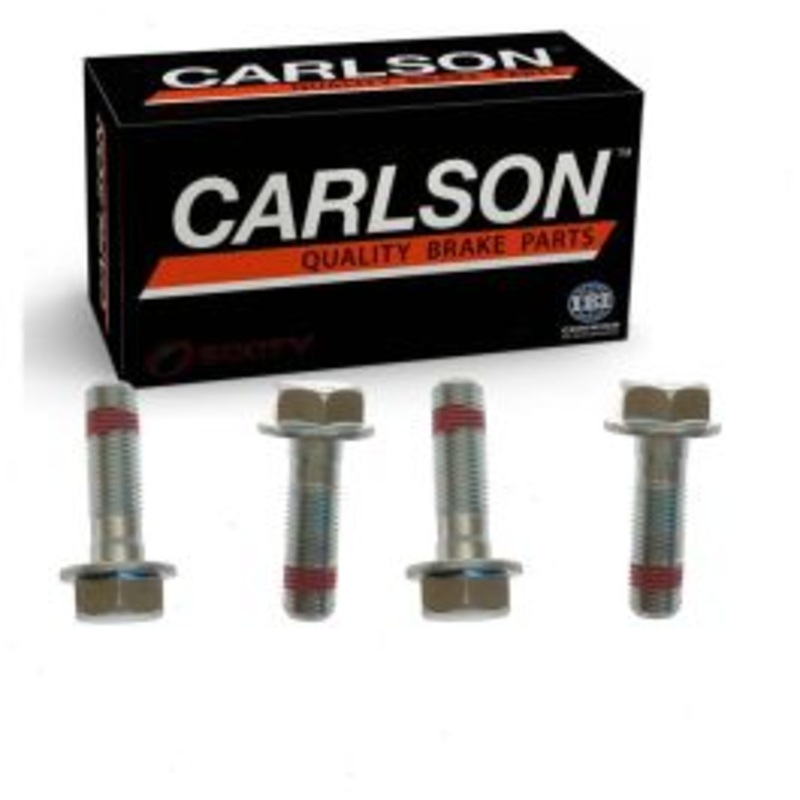 2 pc Carlson Front Brake Caliper Bracket Mounting Bolts for 2006-2010 INFINITI M35