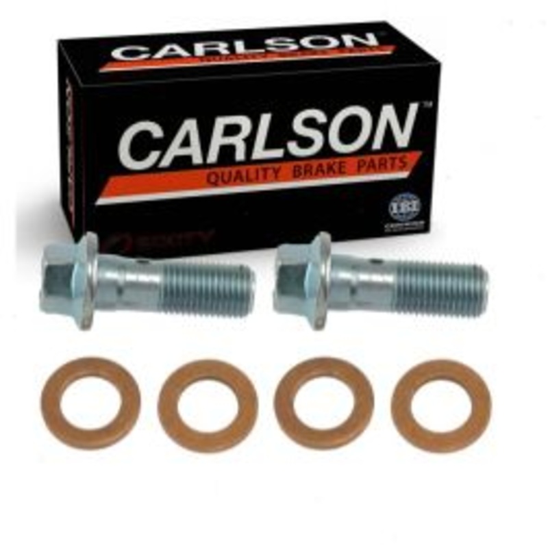 2 pc Carlson Rear Brake Hydraulic Banjo Bolts for 2016-2019 Chevrolet Cruze