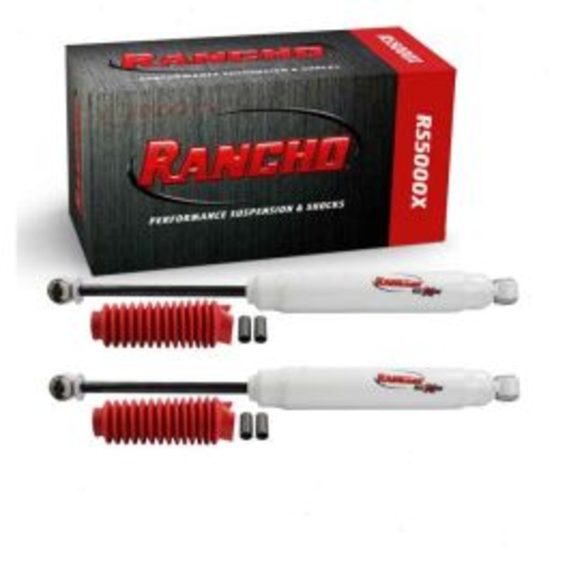 2 pc Rancho RS5000X Front Shock Absorbers for 1963-1973 Jeep Wagoneer
