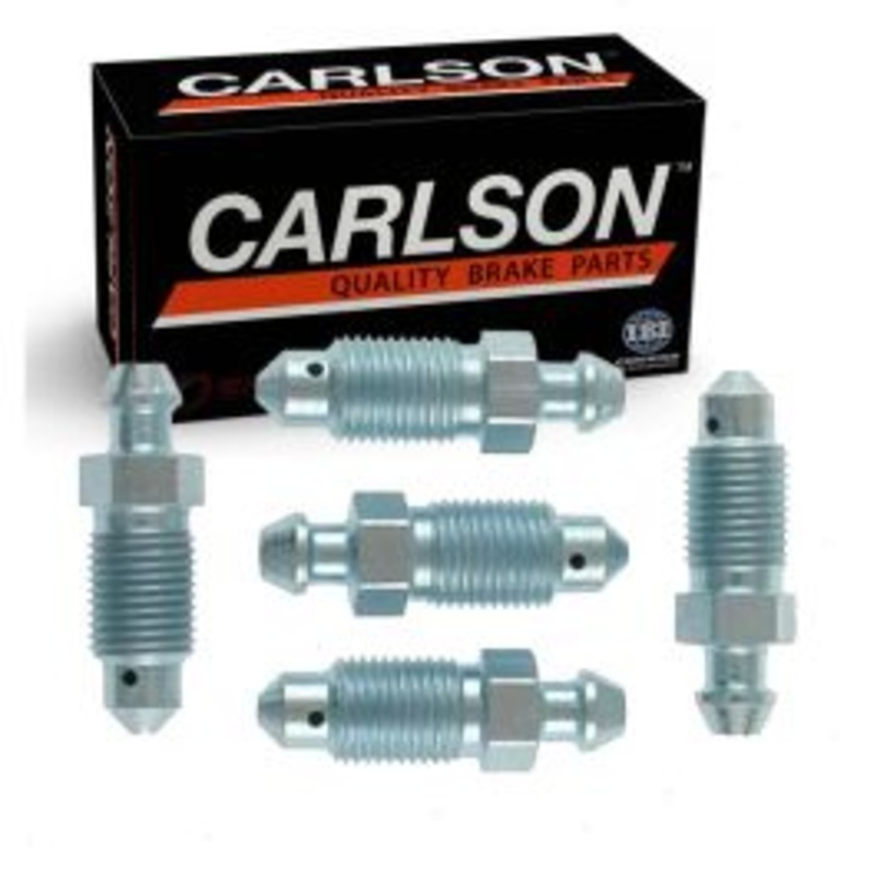 Carlson Front Brake Bleeder Screw for 1988-1994 Mitsubishi Precis