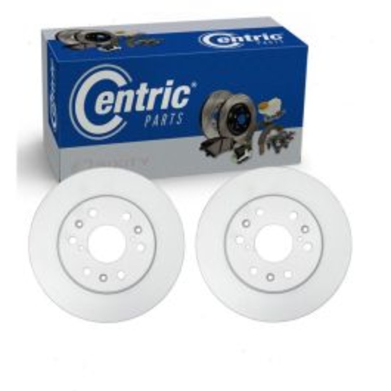2 pc Centric GCX Front Disc Brake Rotors for 2007 GMC Sierra 1500 Classic