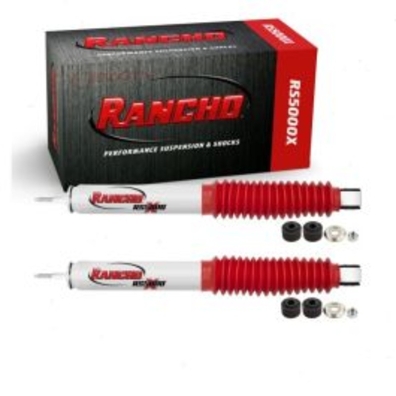 2 pc Rancho RS5000X Front Shock Absorbers for 2011-2012 Ram 3500