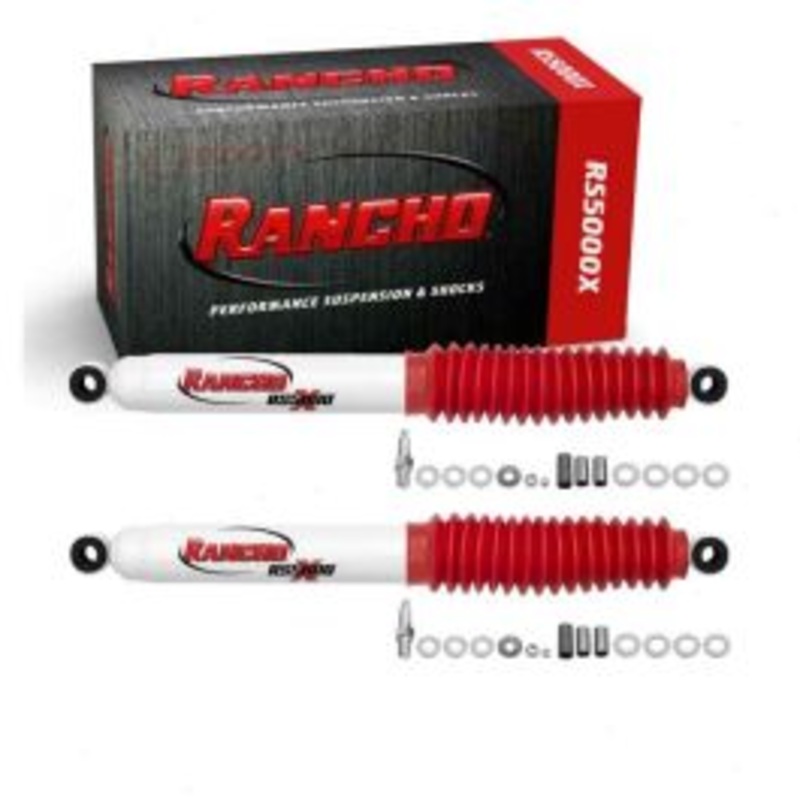 2 pc Rancho RS5000X Rear Shock Absorbers for 1987 GMC V2500