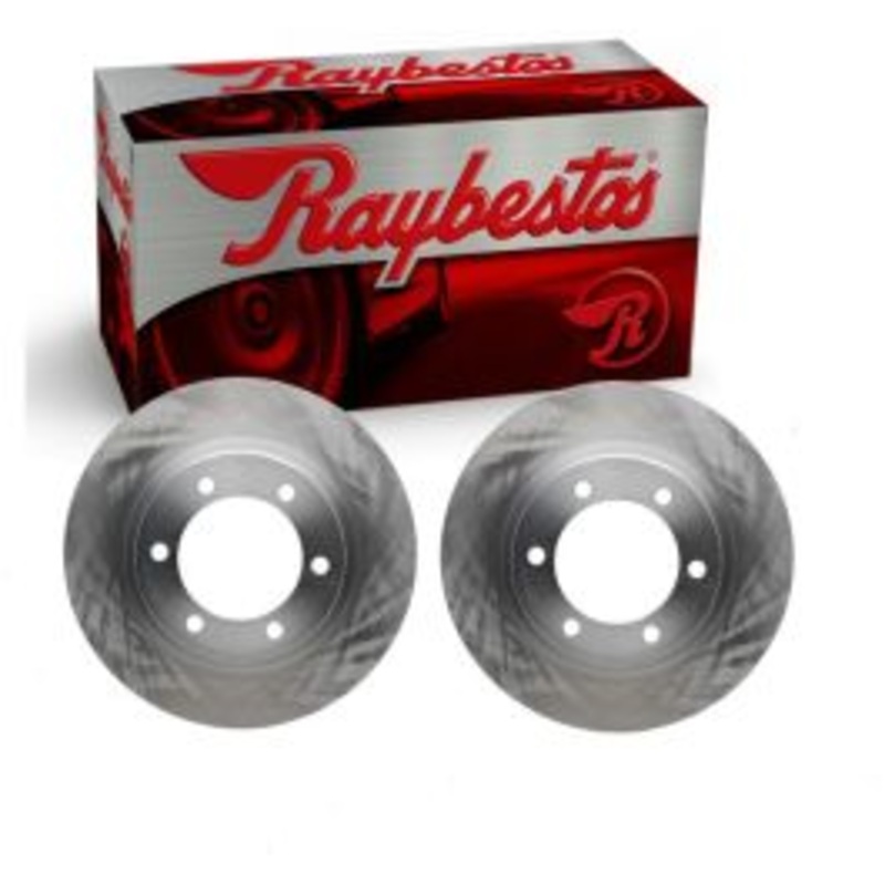2 pc Raybestos R-Line Front Disc Brake Rotors for 2007 Toyota FJ Cruiser