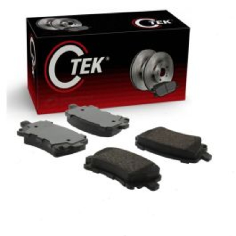 Centric CTEK Rear Disc Brake Pad Set for 2006-2012 Seat Altea