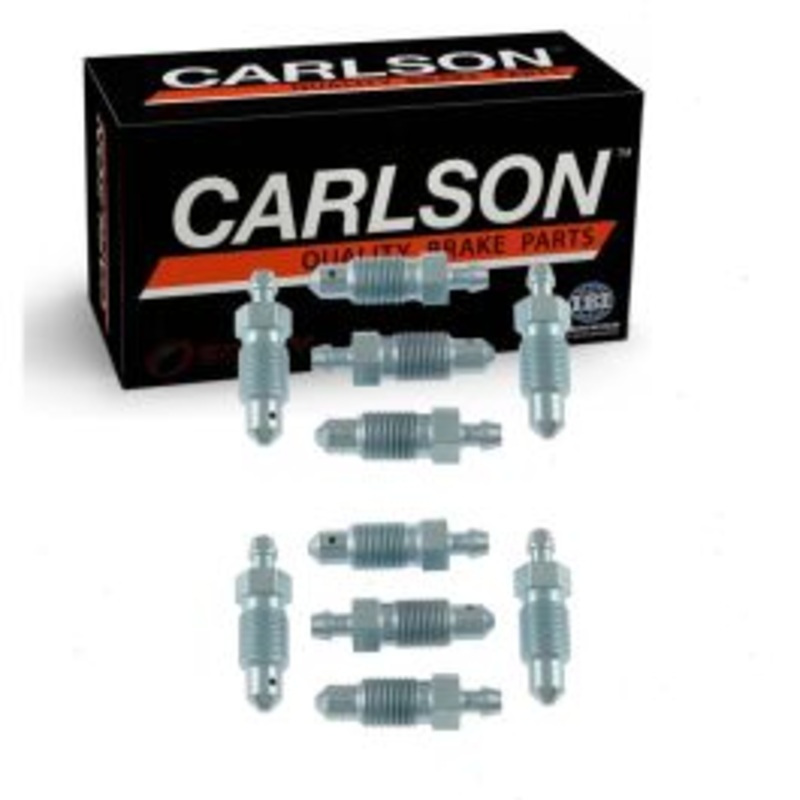 2 pc Carlson Front Brake Bleeder Screws for 2012-2016 Mercedes-Benz SLK350