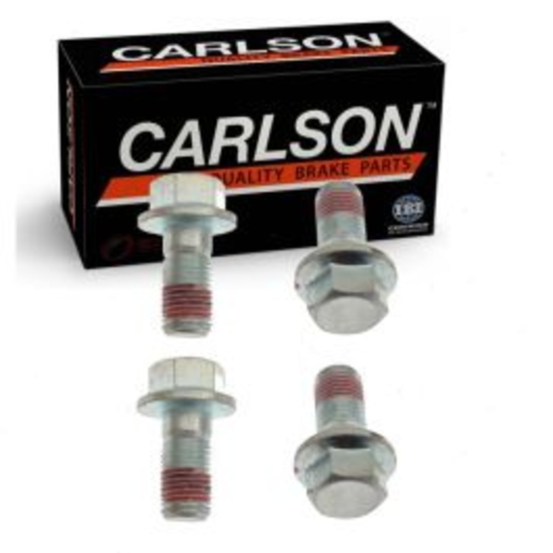 2 pc Carlson Front Brake Caliper Bracket Mounting Bolts for 2018-2021 Lexus RX450hL