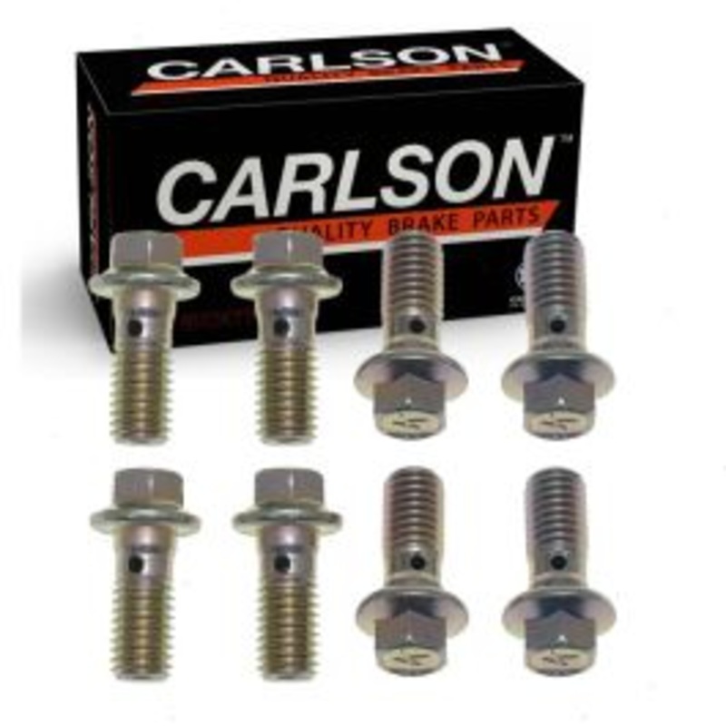 2 pc Carlson Front Brake Hydraulic Banjo Bolts for 1991-2002 GMC C3500HD