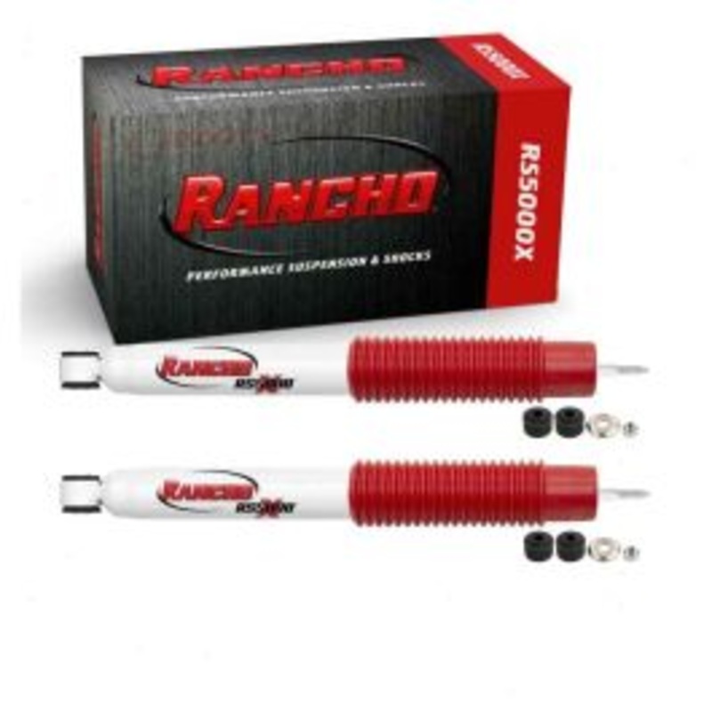 2 pc Rancho RS5000X Front Shock Absorbers for 2007 GMC Sierra 2500 HD Classic