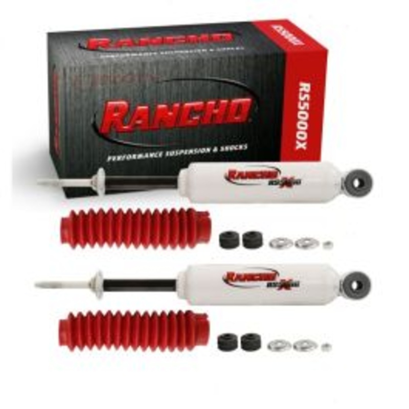 2 pc Rancho RS5000X Front Shock Absorbers for 2000-2004 Nissan Xterra