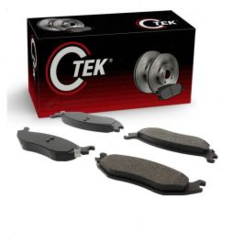 Centric CTEK Rear Disc Brake Pad Set for 2002-2010 Dodge Ram 1500