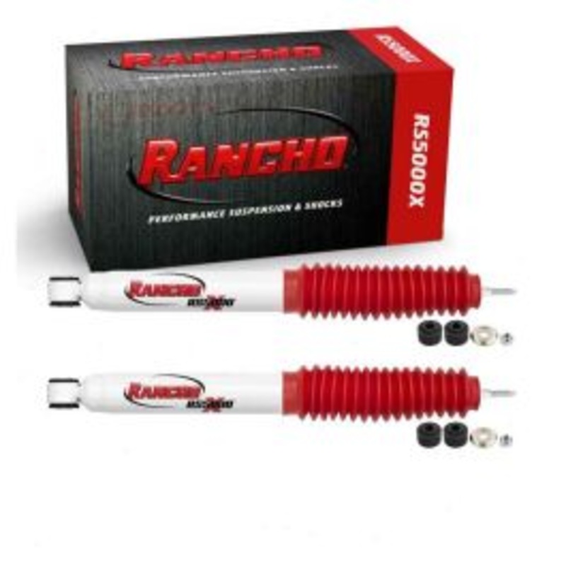 2 pc Rancho RS5000X Front Shock Absorbers for 2011-2013 Ram 3500