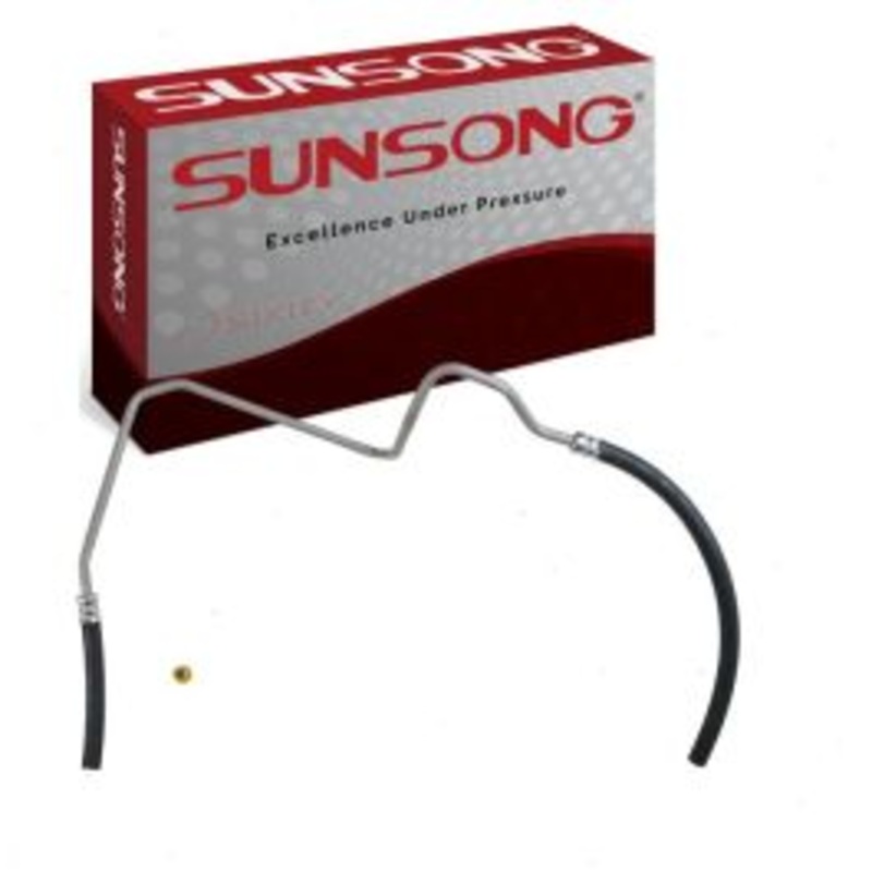 Sunsong Cooler To Reservoir Power Steering Return Line Hose for 2009 Lincoln Navigator
