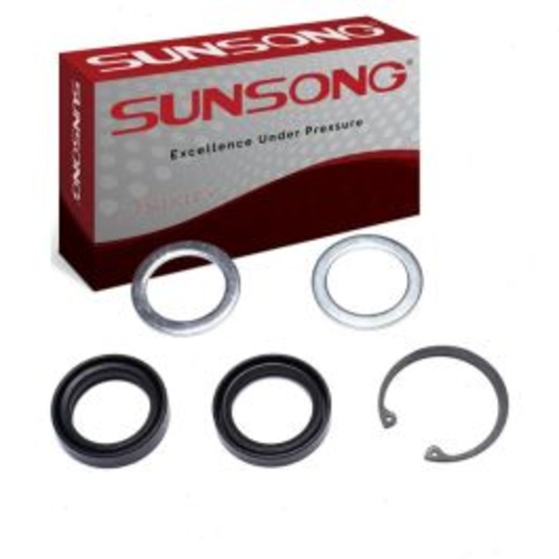 Sunsong Lower Steering Gear Pitman Shaft Seal Kit for 1979-1995 GMC G1500 4.3L 5.0L 5.7L 6.6L V6 V8