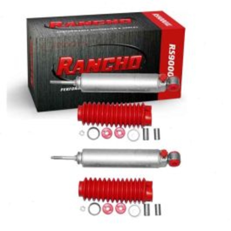 2 pc Rancho RS9000XL Front Shock Absorbers for 1984-1985 Toyota 4Runner