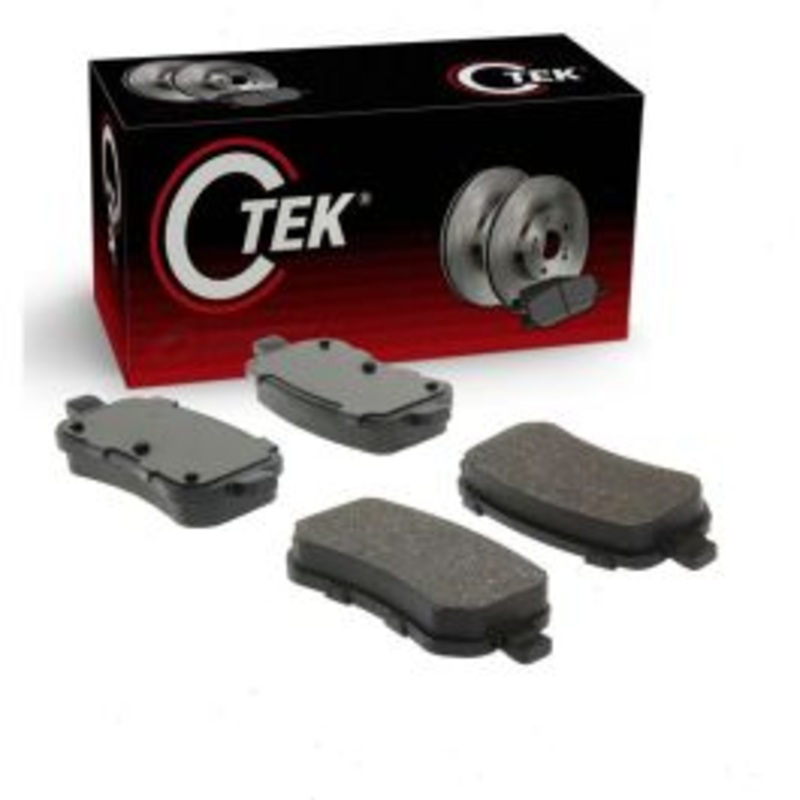 Centric CTEK Rear Disc Brake Pad Set for 2009-2013 Dodge Journey
