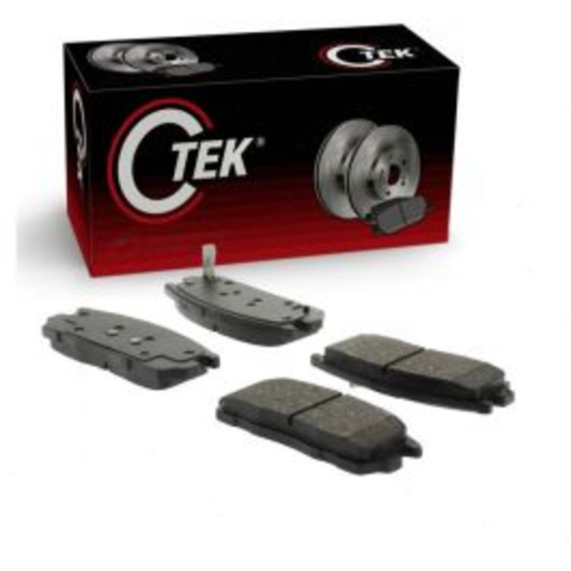 Centric CTEK Rear Disc Brake Pad Set for 2010-2017 GMC Terrain