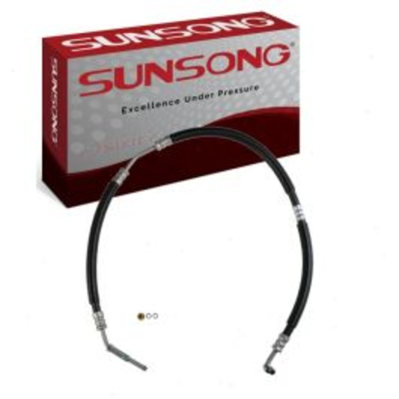 Sunsong Power Steering Pressure Line Hose for 2007-2011 Jeep Wrangler