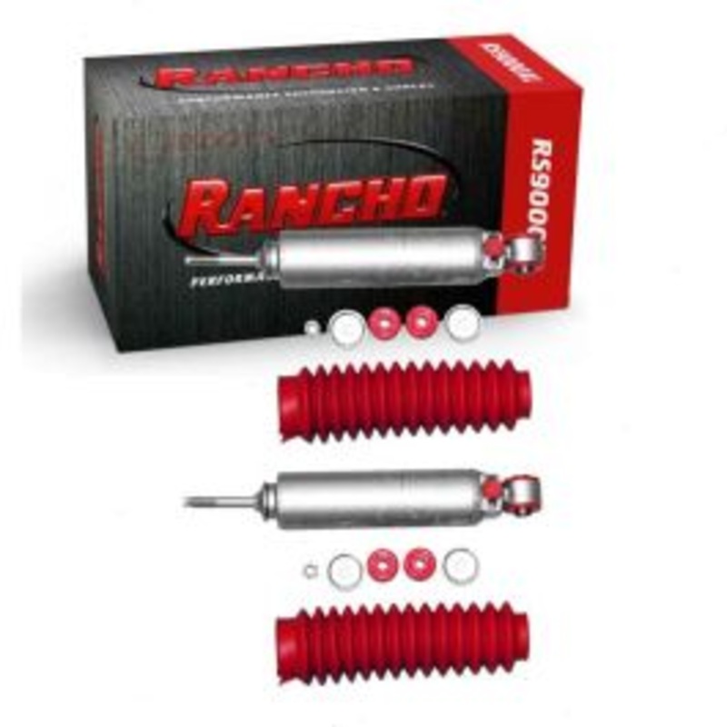 2 pc Rancho RS9000XL Front Shock Absorbers for 1980-1996 Ford F-150