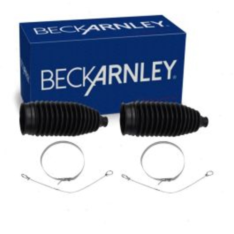 2 pc Beck/Arnley Front Rack Pinion Bellows Kit for 2009-2013 Infiniti G37 3.7L V6