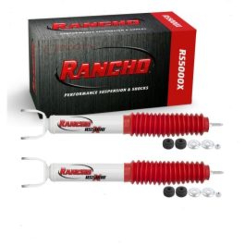 2 pc Rancho RS5000X Front Shock Absorbers for 2000-2006 Chevrolet Tahoe 4.8L 5.3L V8