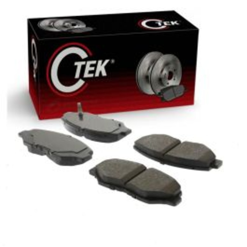 Centric CTEK Front Disc Brake Pad Set for 2003-2017 Honda Accord 2.4L 3.0L L4 V6