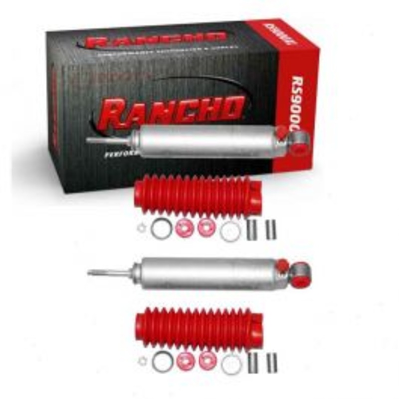2 pc Rancho RS9000XL Front Shock Absorbers for 1996 Ford F-100 Ranger