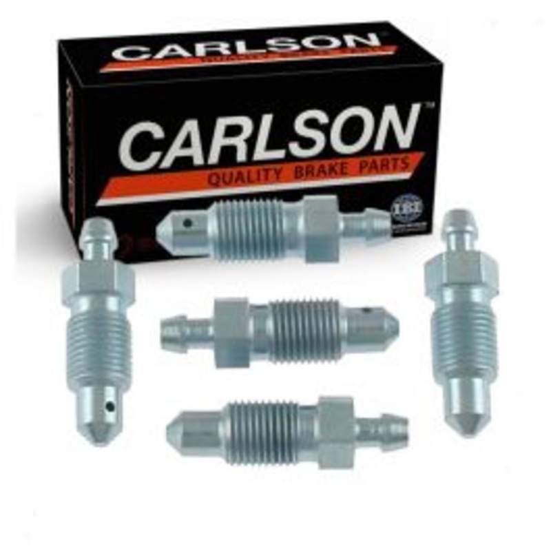 Carlson Front Brake Bleeder Screw for 1984-1987 Mitsubishi Tredia