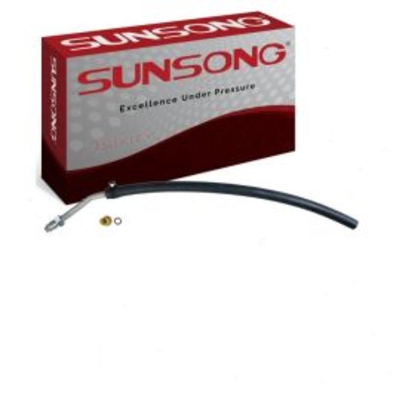 Sunsong Power Steering Return Line Hose for 1986 Chevrolet Celebrity