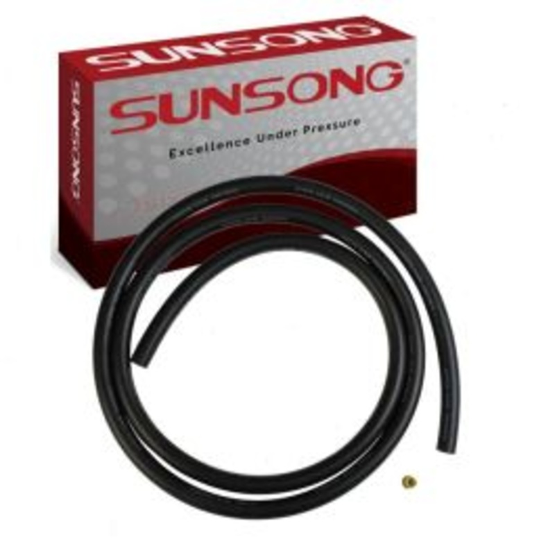 Sunsong Reservoir To Pipe Power Steering Return Hose for 1989 Toyota Corolla 1.6L L4