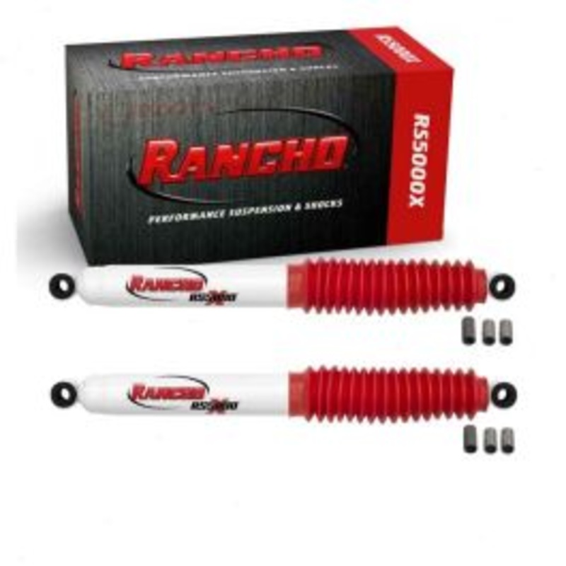 2 pc Rancho RS5000X Rear Shock Absorbers for 1961-1967 Dodge D300 Series