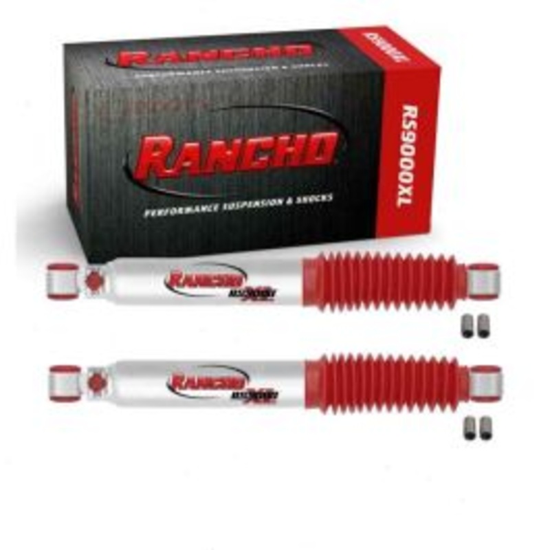2 pc Rancho RS9000XL Front Shock Absorbers for 1965-1968 Jeep J-2800