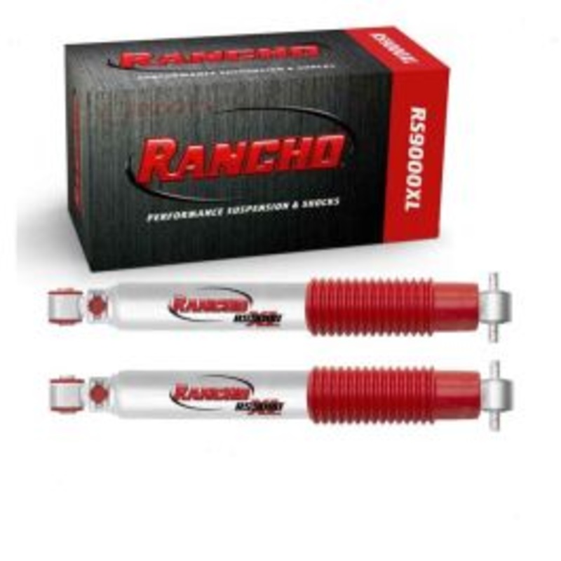 2 pc Rancho RS9000XL Rear Shock Absorbers for 1988-1999 GMC K1500