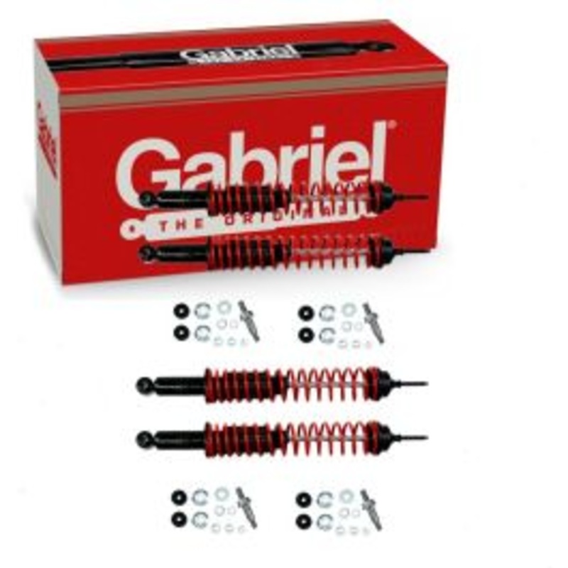 2 pc Gabriel Variable-Rate Rear Shock Absorbers for 1961-1962 Chevrolet P20 Series