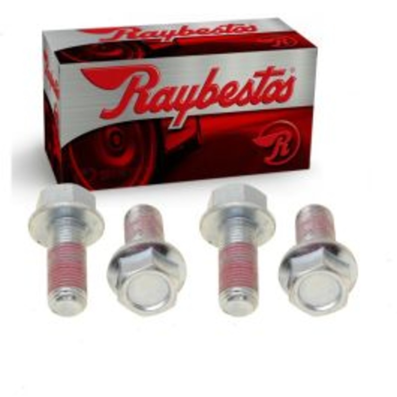 2 pc Raybestos R-Line Front Brake Caliper Bracket Mounting Bolts for 2012 Suzuki SX4 Crossover