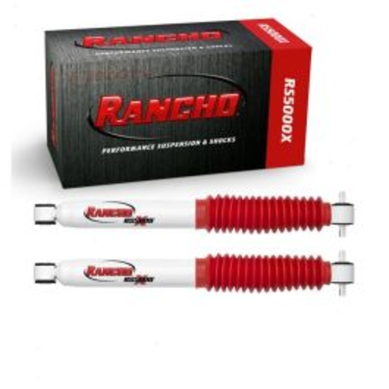 2 pc Rancho RS5000X Rear Shock Absorbers for 2018 Jeep Wrangler JK