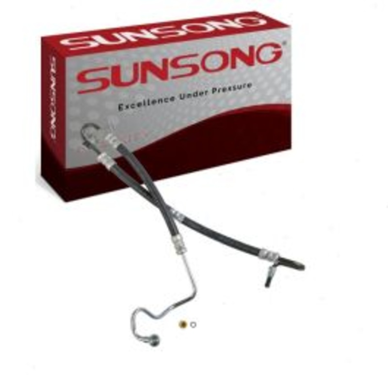 Sunsong Power Steering Pressure Line Hose for 2001-2006 BMW 330Ci 3.0L L6