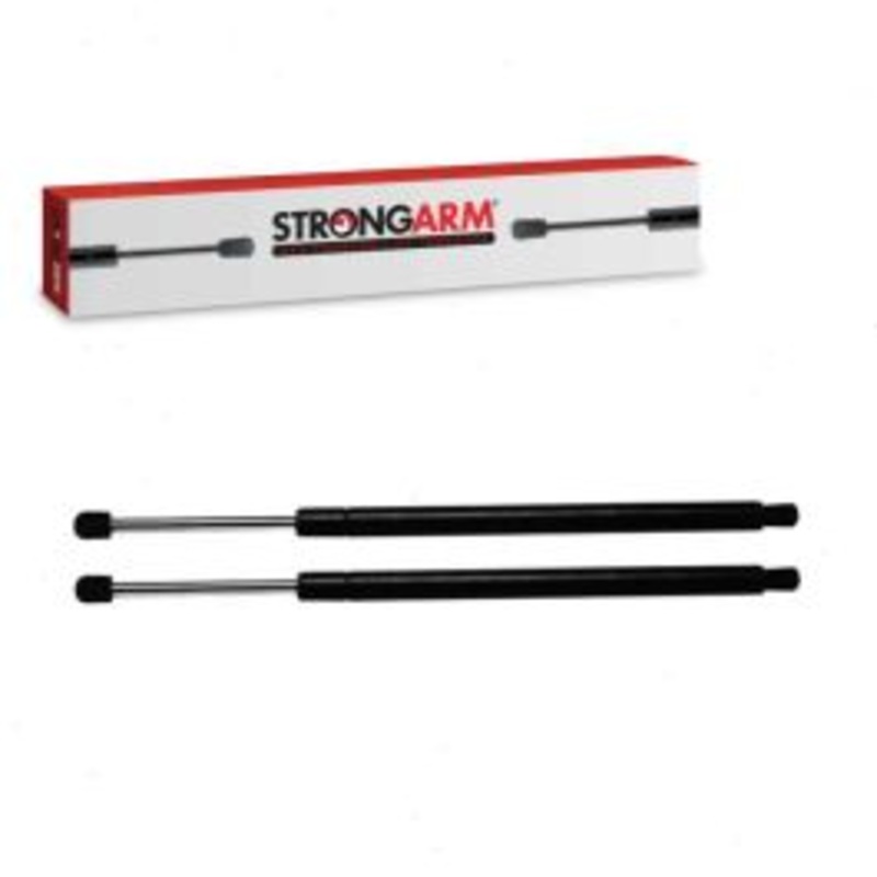2 pc StrongArm 4607 Trunk Lid Lift Supports - 9.44" Extended 6.53" Compressed 237 lbs
