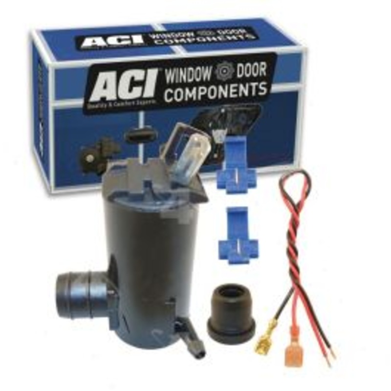 ACI Rear Windshield Washer Pump for 1987-1988 Mazda 323 1.6L L4