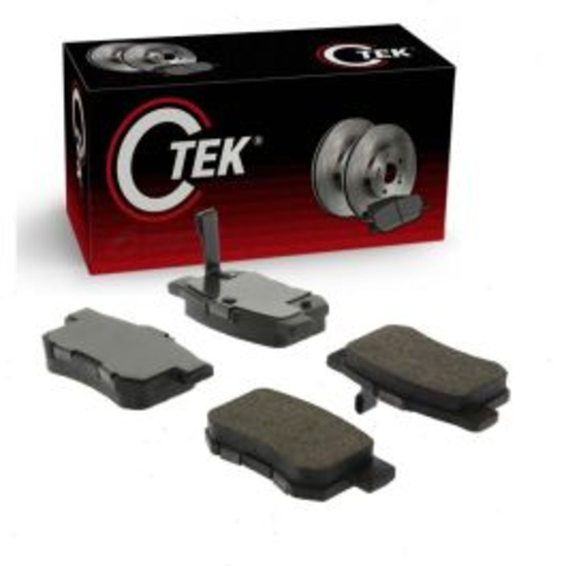 Centric CTEK Rear Disc Brake Pad Set for 2007-2014 Suzuki SX4