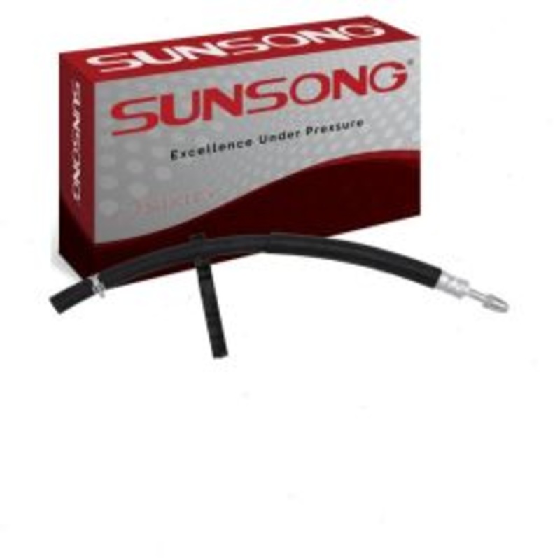 Sunsong Cooler To Reservoir Power Steering Return Line Hose for 2004-2008 Dodge Ram 1500