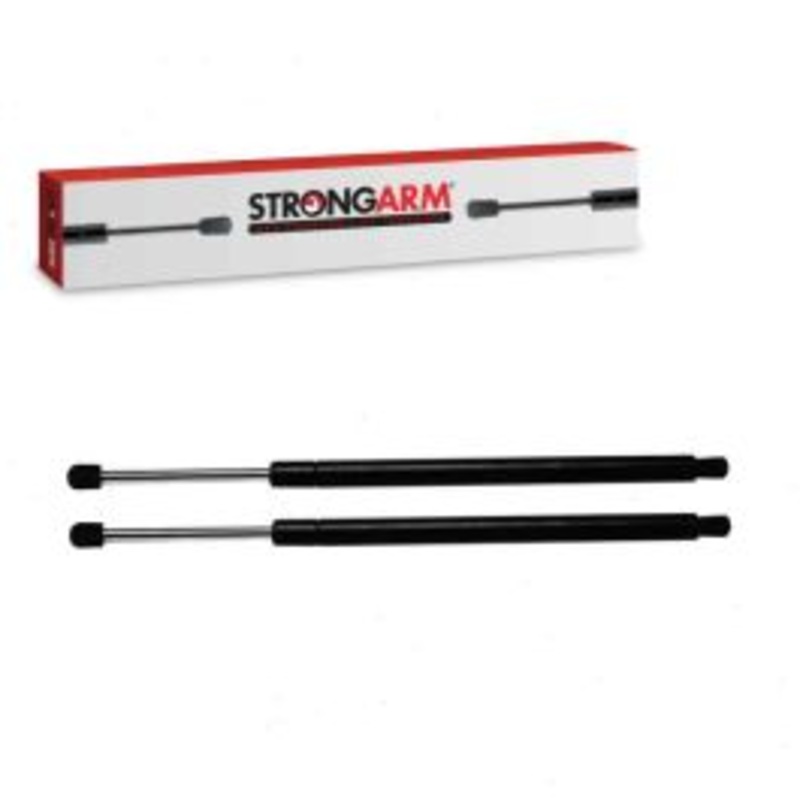 2 pc StrongArm 4604 Hood Lift Supports - 15.63" Extended 9.88" Compressed 90 lbs
