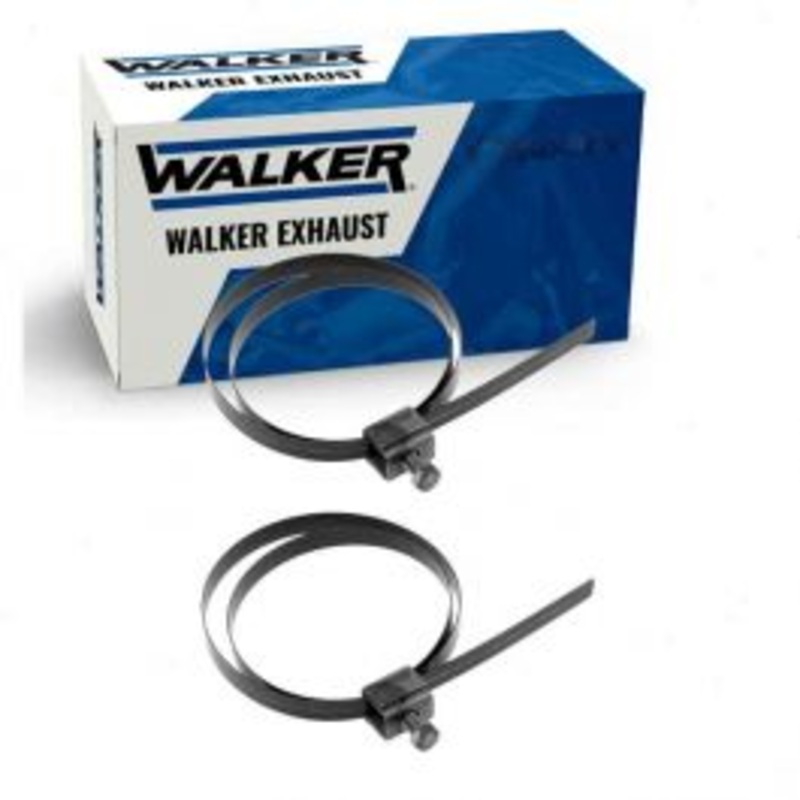 2 pc Walker Exhaust Muffler Straps for 1987 GMC V1500 5.7L V8