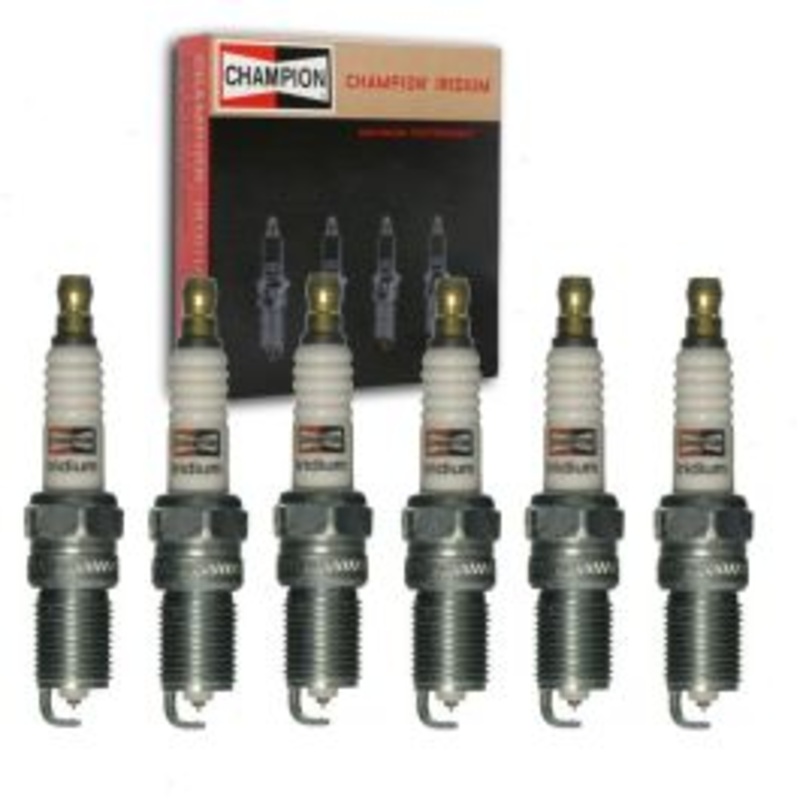 6 pc Champion Iridium Spark Plugs for 1999-2006 Pontiac Montana 3.4L 3.5L V6