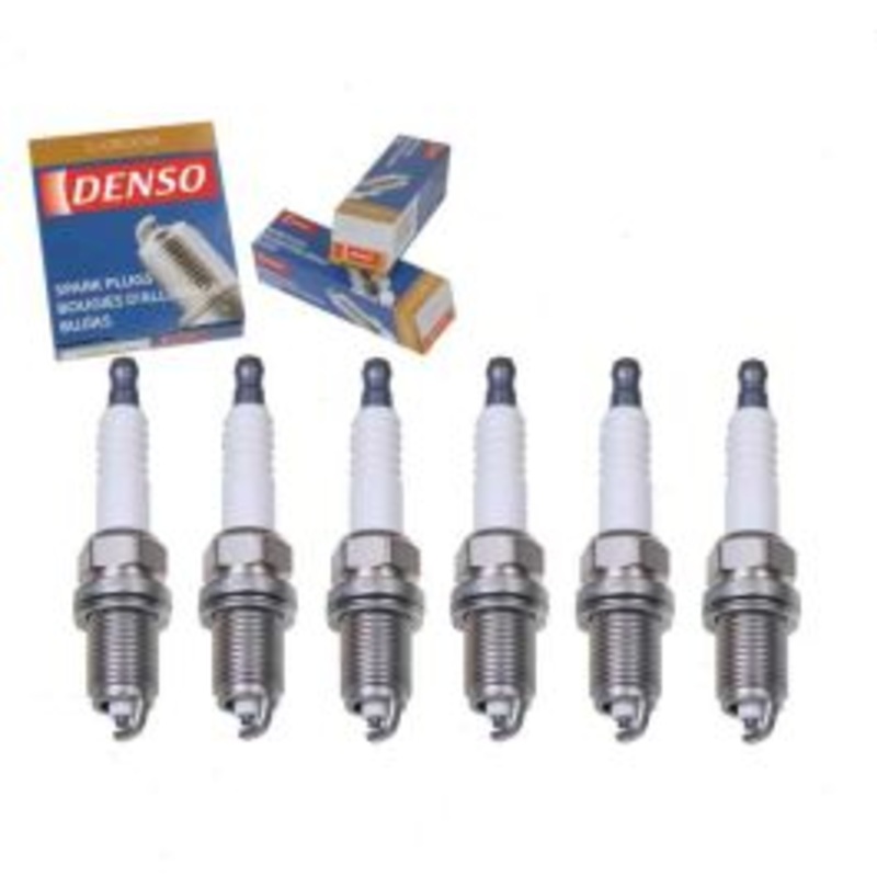 6 pc DENSO Standard U-Groove Spark Plugs for 1989 Ford Taurus 3.0L V6